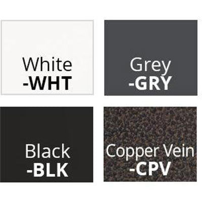 Cazo Fire Bowl – Powder Coated Steel Color Swatches