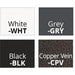 Cazo Fire Bowl – Powder Coated Steel Color Swatches