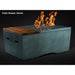 Slick Rock Oasis Fire Table Denim