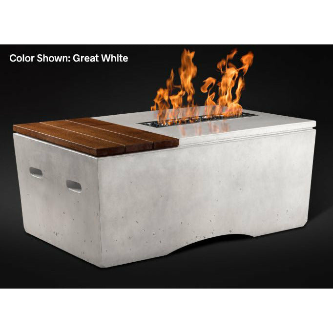 Slick Rock Oasis Fire Table Great White