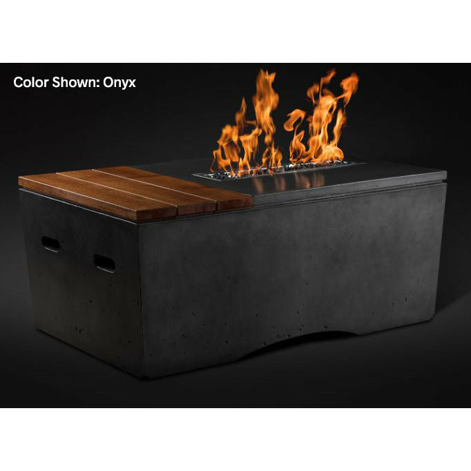 Slick Rock Oasis Fire Table Onyx